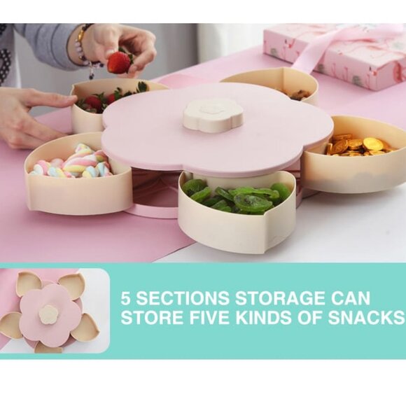 Double Deck Snack Box Flower Shaped & Silicone Bundt Cake Molds Combo Pack - Picture 6 of 8